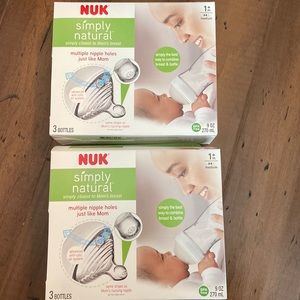 Nuk 9oz bottles